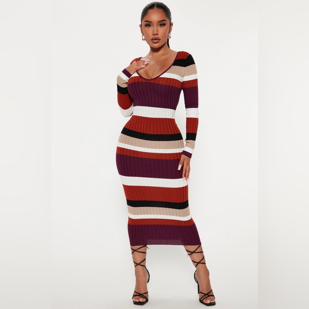 Fashion Nova Kallan Knit Dress